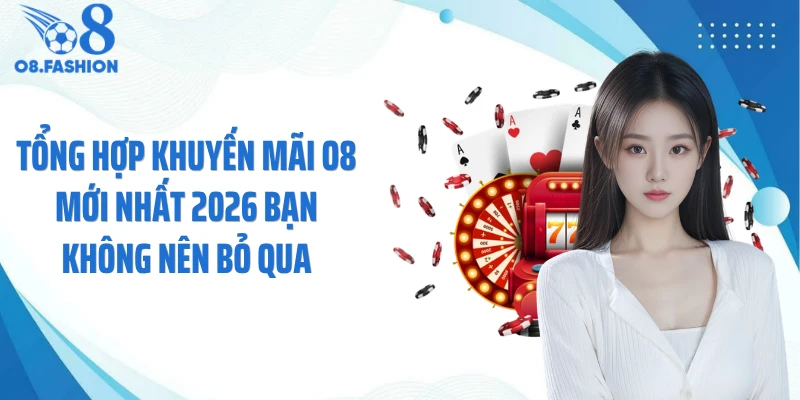 Tổng hợp khuyến mãi O8 mới nhất 2026 bạn không nên bỏ qua