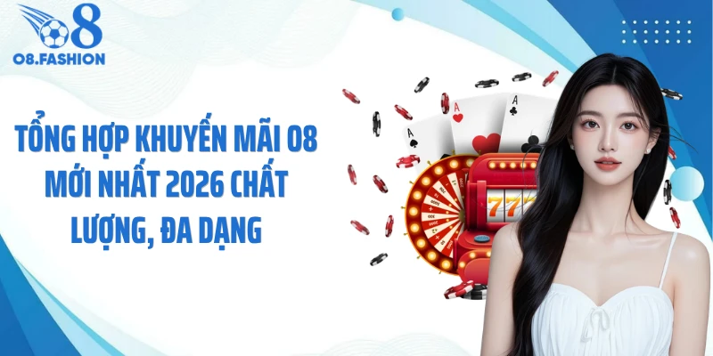 Tổng hợp khuyến mãi O8 mới nhất 2026 chất lượng, đa dạng